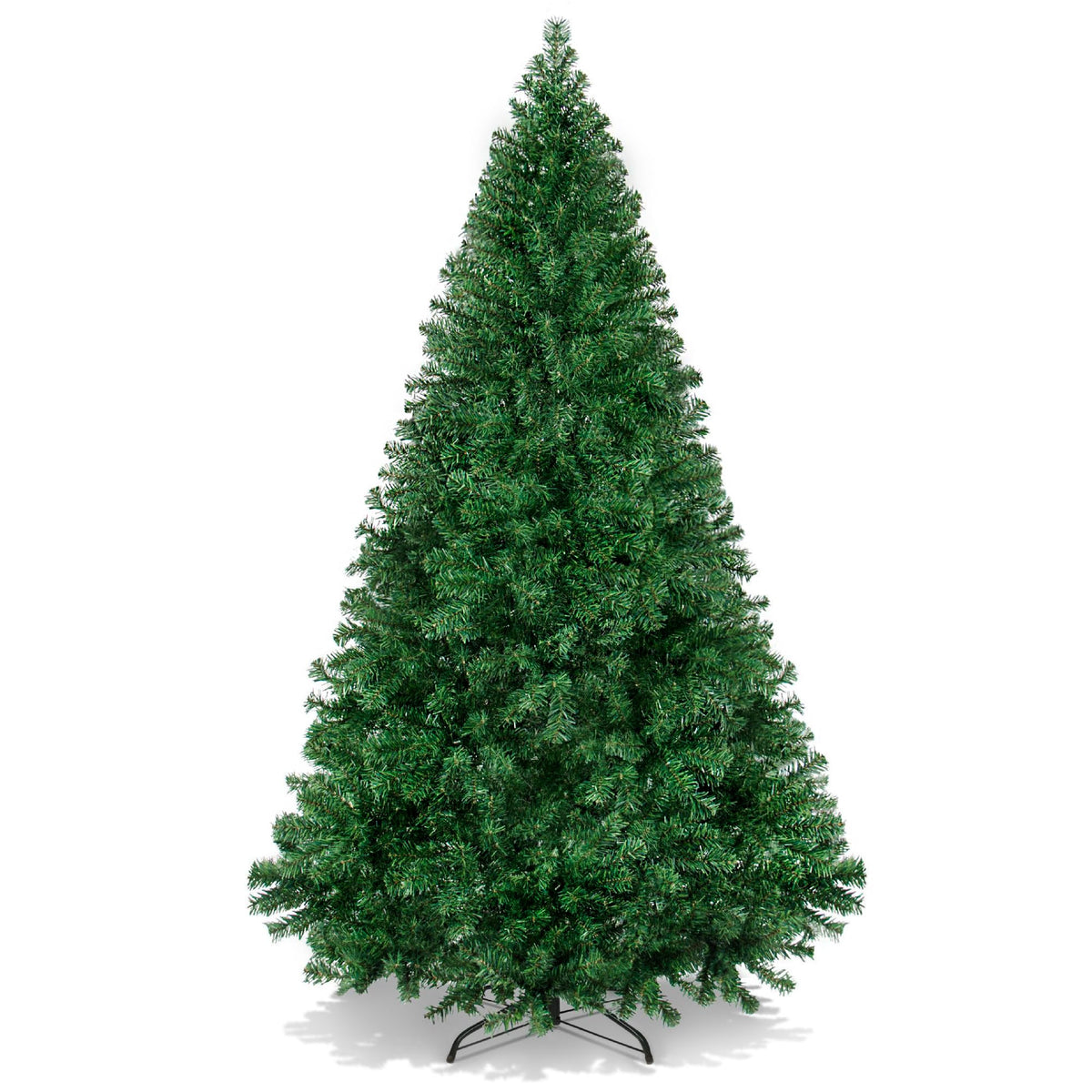 Best Choice Products Artificial Christmas Tree, 9ft Premium Unlit Hinged Design, Dense Branches Realistic Holiday D  cor w/Easy 