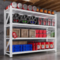 79W Garage Shelving Heavy Duty, 24 Deep Metal Storage Shelves, 6000LBS Storage rack shelf, Steel Tall Industrial Shelving 