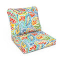 Lvtxiii Outdoor Deep Seat Cushion 24'X24'X4' Patio Seat And Back Cushion Set Seasonal Chair Cushion For Dining Arm Chairs, Wi