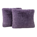 Toonow Set Of 2 Decorative Throw Pillow Covers 18X18,Fluffy Pillow Coversluxury Faux Fur Sofa Pillow Covers For Sofa Couch Livin