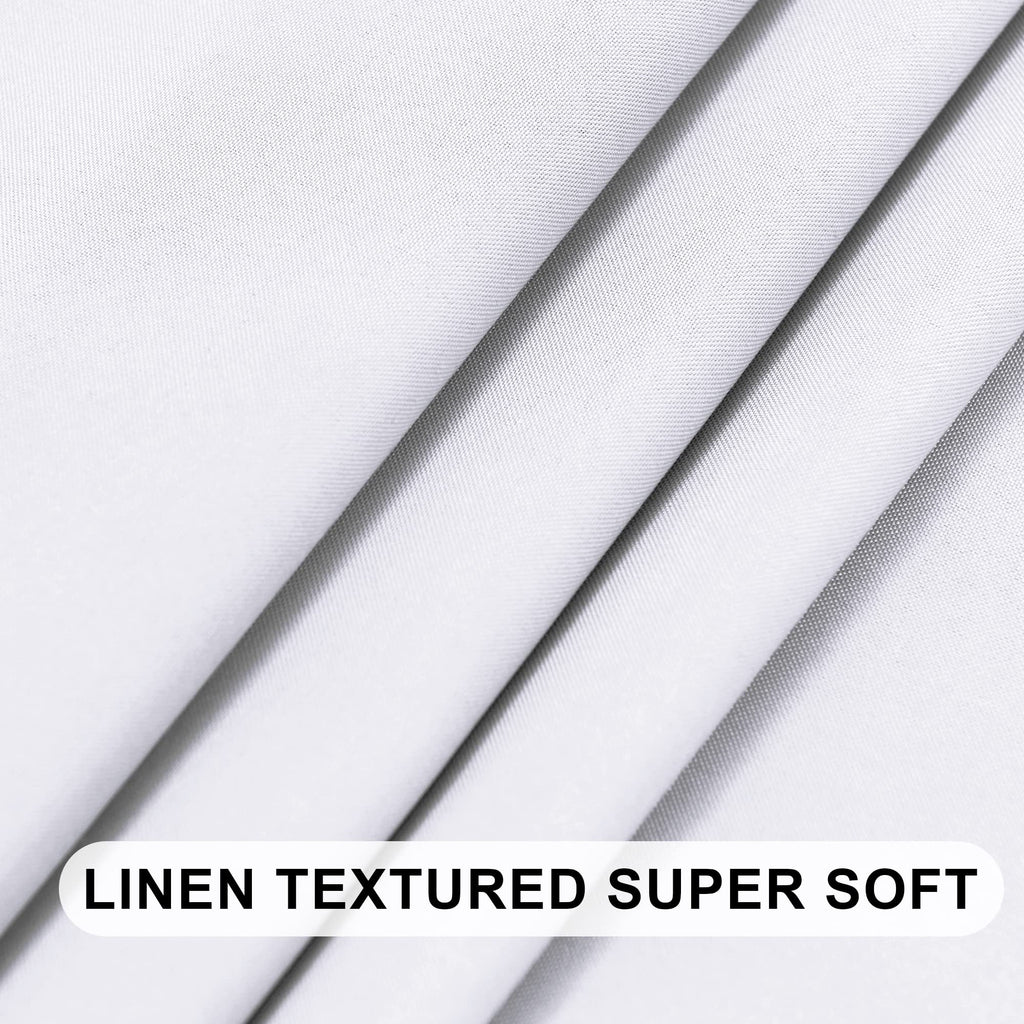 Dwcn White Valance Curtains For Living Room, Kitchen Valance Solid Short Topper, Rod Pocket Bathroom/Basement Curtain For Window