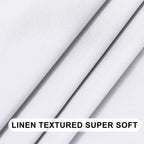 Dwcn White Valance Curtains For Living Room, Kitchen Valance Solid Short Topper, Rod Pocket Bathroom/Basement Curtain For Window