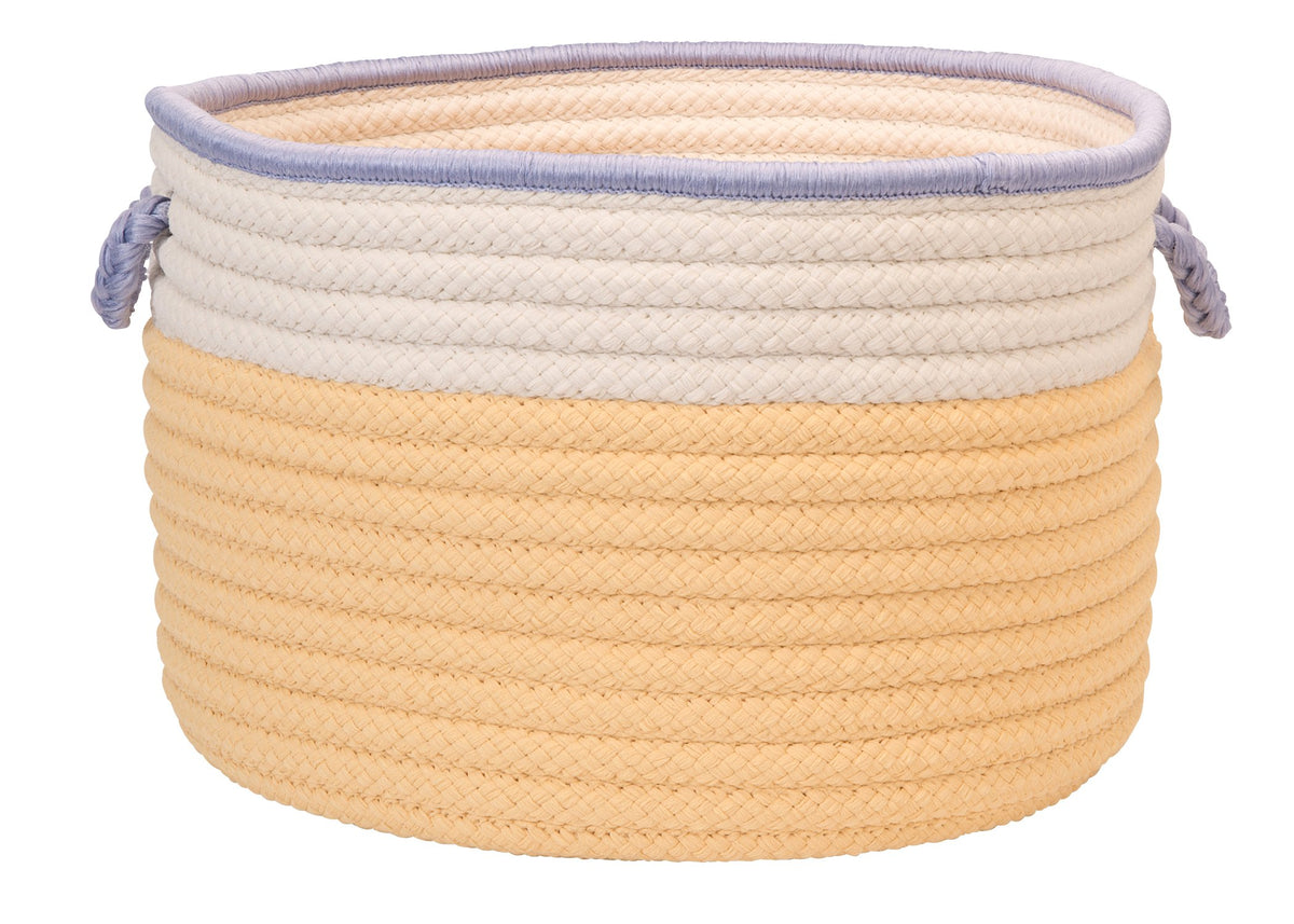 In The Band Storage Bins, 18 By 12-Inch, Yellow/Purple