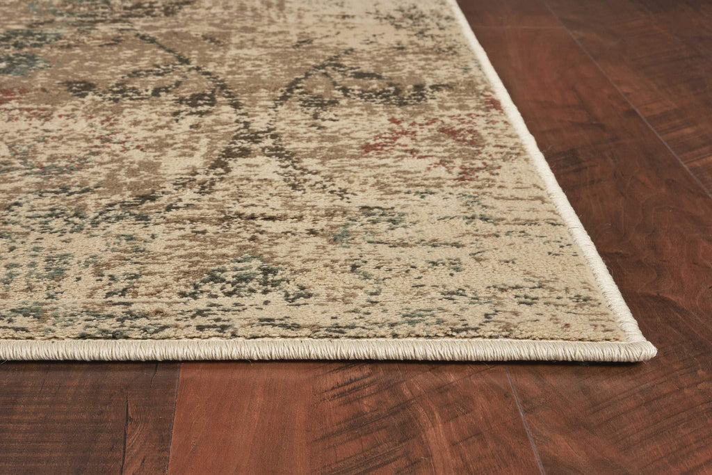 HomeRoots Decor 3'3-inch x 4'11-inch Polypropylene Champagne Area Rug