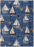 Dalyn Indoor Outdoor Harbor Ha8 Navy Washable 5' X 7'6" Rug Ha8Na5X8