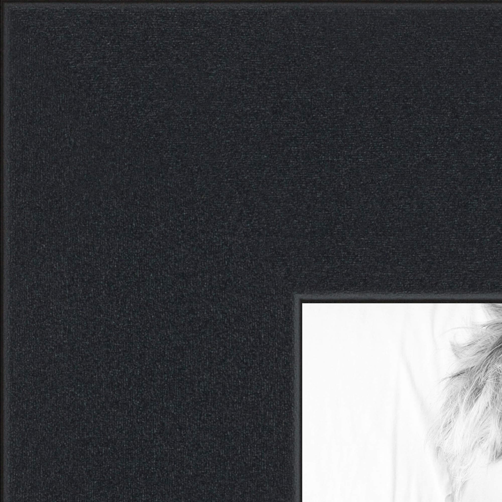 ArtToFrames 6x27 inch Black Picture Frame, 2WOMFRBW72079-6x27