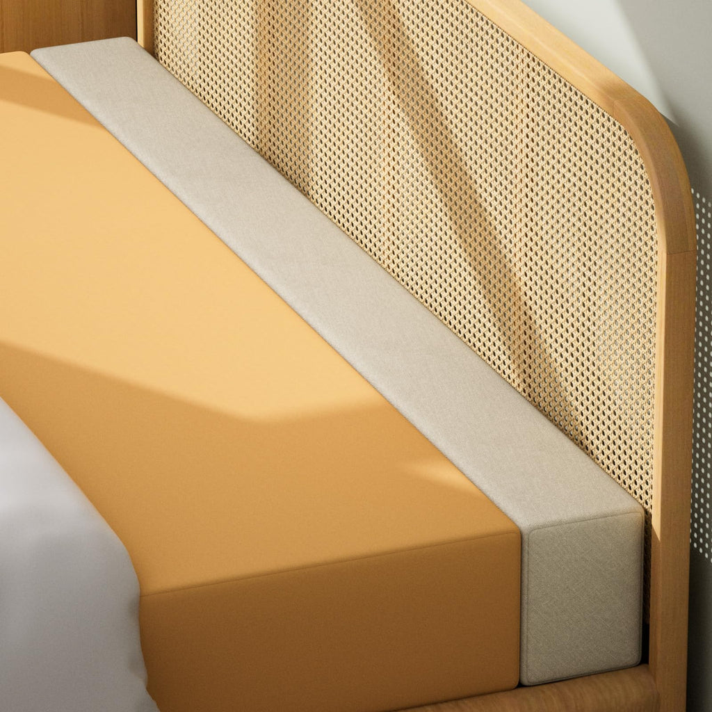 Deepshark Mattress Extender,Bed Gap/Space Filler,Headboard Pillow Between Headboard And Mattress Or Wall,High-Density Sponge Wit
