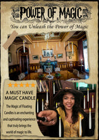 Floating Candles With Wand, Halloween Decoration 20 Pcs Magic Hanging Candles, Flickering Warm Light Flameless Floating Led Cand