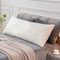Bedelite Body Pillow Cover With Zipper Closure, Super Soft And Cozy Fuzzy Fleece Body Pillow Case Cover 20 X 54 Inches, Luxury F