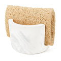 Amviner Diatomite Sponge Holder for Kitchen Sink Counter, Quick Drying, Fast Water Absorbent Stone Tray, 1 Slot Dish Sponge Rack