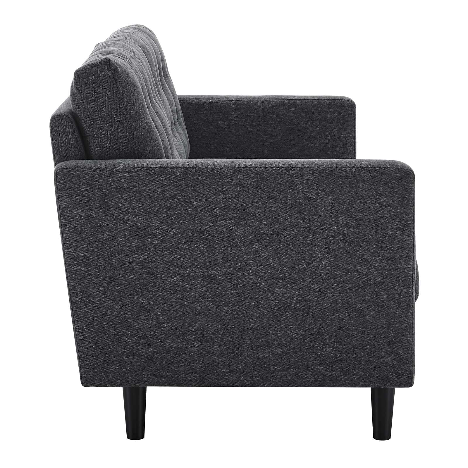 Modway Exalt Sofas, Charcoal