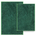 Luxury Bathroom Rug Mat 24x16+20x32, Extra Soft and Absorbent Chenille Bath Rugs, Plush Shaggy Bathroom Carpet, Non-Slip Bathtub