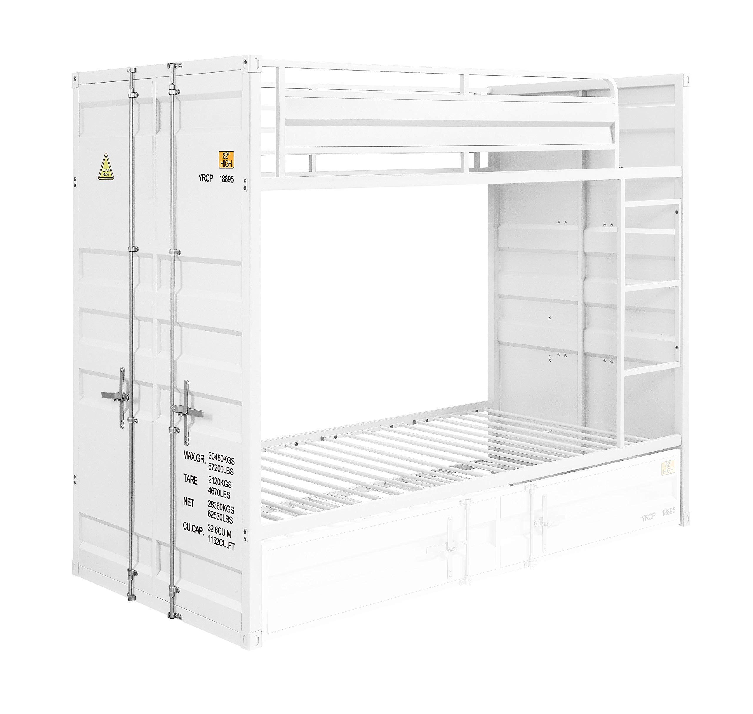 Acme Cargo Twin Over Twin Bunk Bed - Thumbnail 4