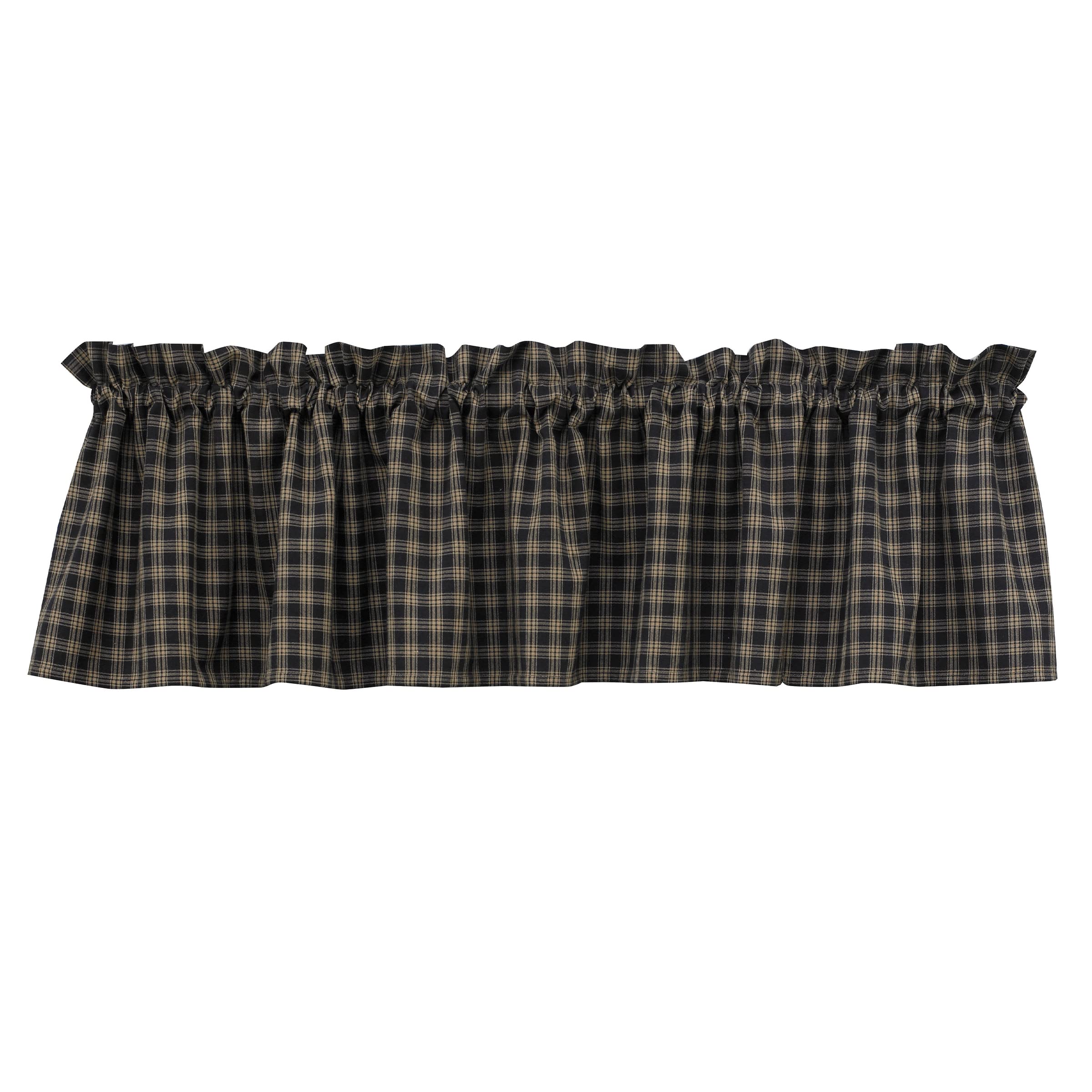 Sturbridge Black Valance 72' X 14'