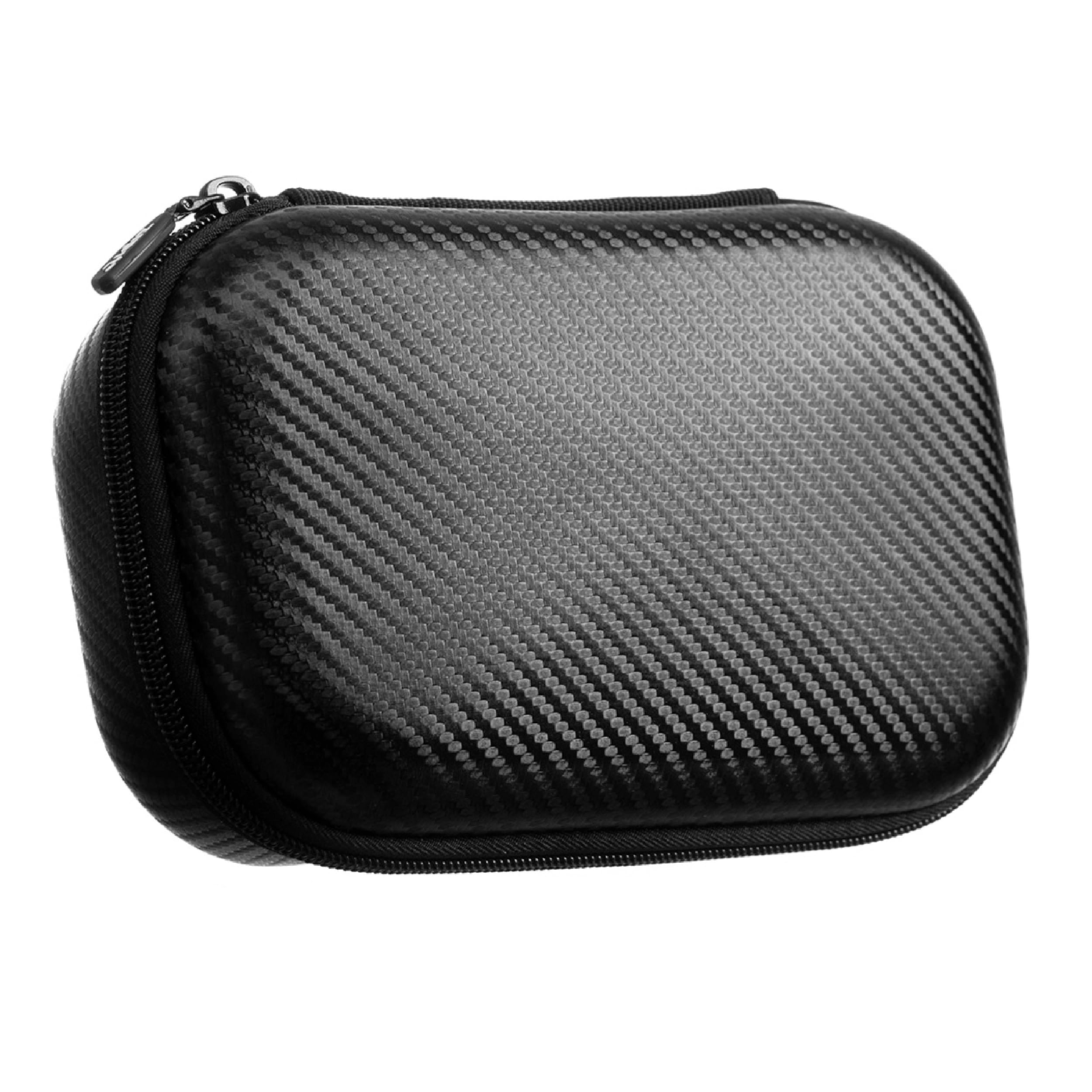 Zipit Black Carbon Pencil Box | Pencil Case For School And Office | Organizer Pencil Bag | Large Capacity Pencil Pouch