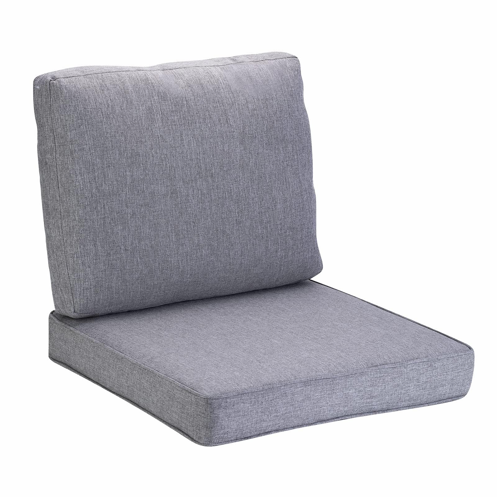 Jmgbird Outdoor Chair Cushion Tufted Pillow, Deep Seat Outdoor Cushion Set 19'X19' Seat Cushions For Outdoor Furniture