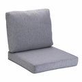 Jmgbird Outdoor Chair Cushion Tufted Pillow, Deep Seat Outdoor Cushion Set 19'X19' Seat Cushions For Outdoor Furniture
