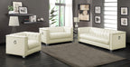 Coaster Chaviano 3-Piece Sofa Set, Pearl White