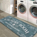 Lahome Farmhouse Laundry Room Rug Runner 20x59 Laundry Rugs and Mats for Laundry Room Non Slip Washable Floor Carpet Runner Rug 