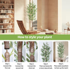 Cetrd Artificial Olive Tree, 6Ft Tall Faux Olive Trees 72In Outdoor Fake Potted Silk Plant With Trunk And Realistic 648 Leaves A