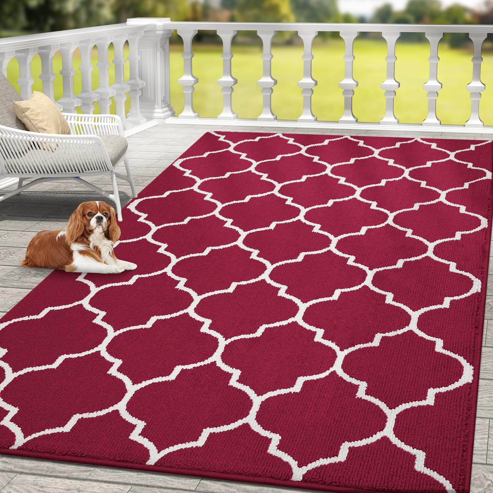 Olanly Indoor Door Mat, 71X47, Non-Slip Absorbent Resist Dirt Entrance Mat, Washable Low-Profile Inside Floor Mat Doormats For E