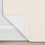 Eclipse Gabriella Grommet Top Curtains For Bedroom, Single Panel, 40'' X 95'', Ivory