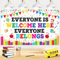 Welcome Back To School Decoration Back To School Banner Backdrop Classroom Bulletin Board Background First Day Of School Decorat
