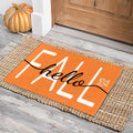 Hanxig Hello Sunshine Door Mat Summer Doormat 17 X 29 Inch Yellow Doormat Decorative Entrance Mat Non-Slip Rubber Backing Floor