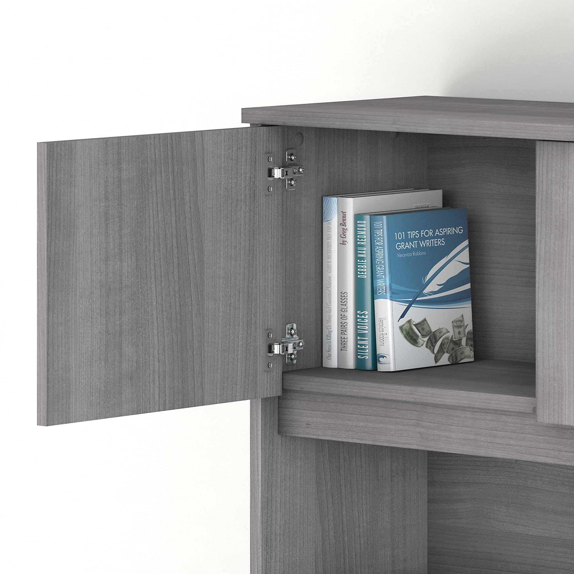 Bush Business Furniture Studio C Desk Hutch - Thumbnail 3