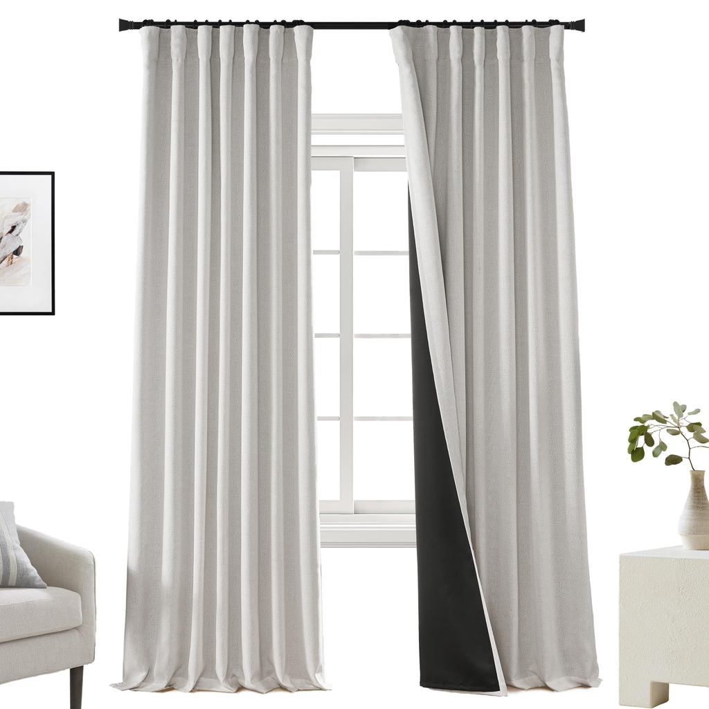 PANELSBURG Nursery Blackout Curtains Girl Boy Baby,Neutral Boho Black Out Toddler Curtains for Girls Bedroom