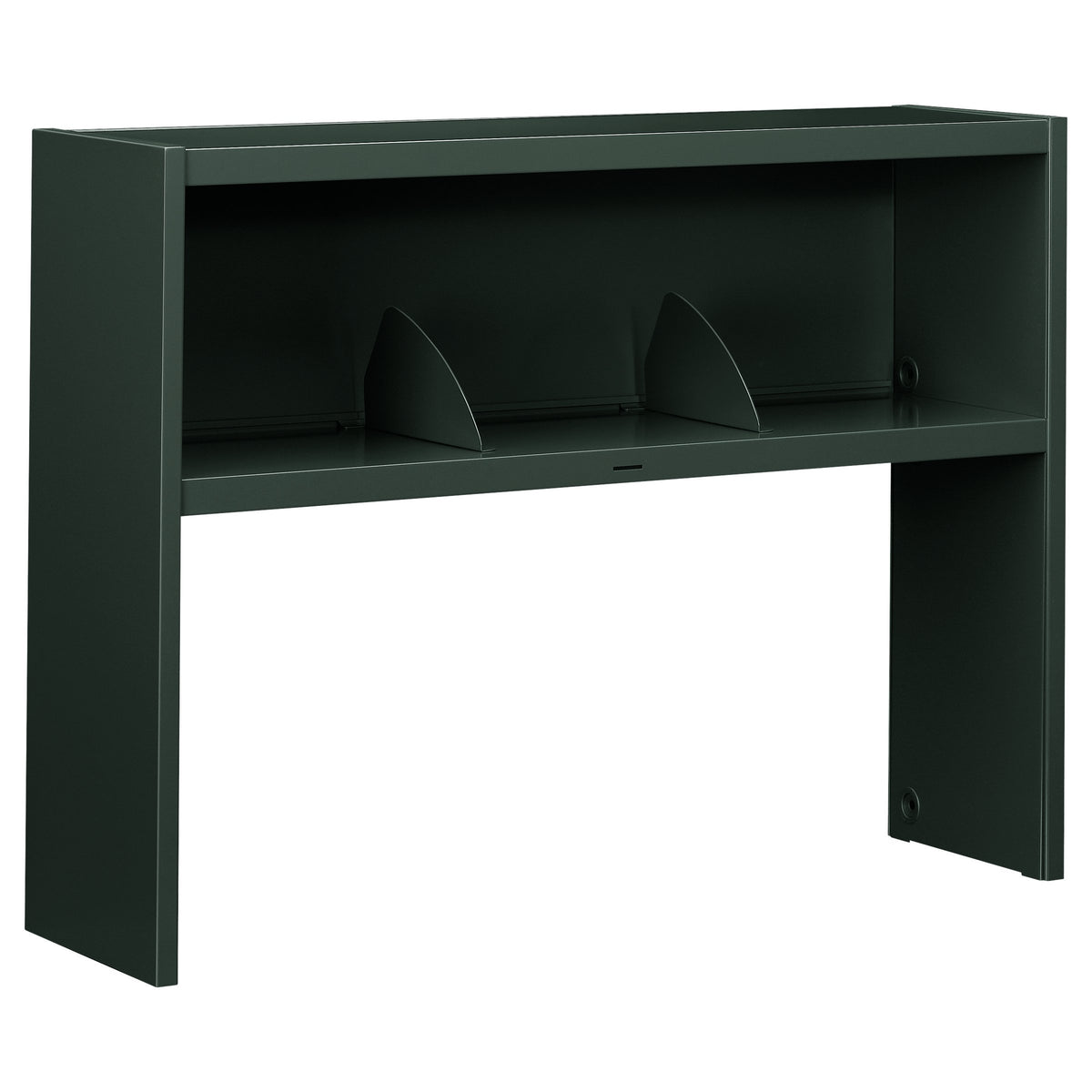 Hon 38000 Series Stack On Open Shelf Hutch, 48W X 13 1/2D X 34 3/4H, Charcoal