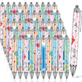 Thenshop Funny Nurse Pens Lovely Cartoon Ballpoint Black Ink Retractable Press Nursing Pen for Appreciation Gifts Labor and Deli