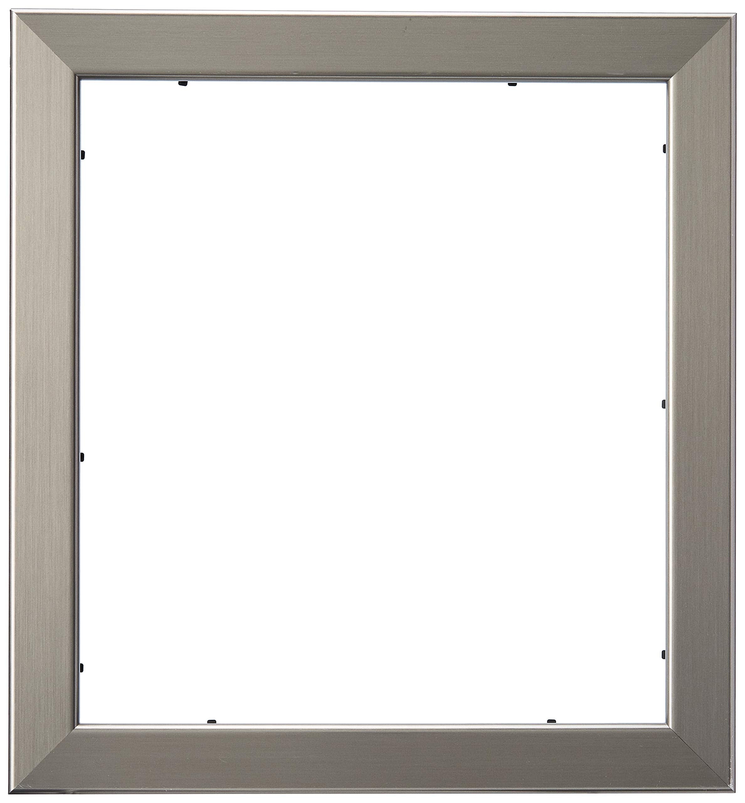 ArtToFrames 11x12 inch Chrome Stainless Steel Picture Frame, 2WOMFRBW26966-11x12