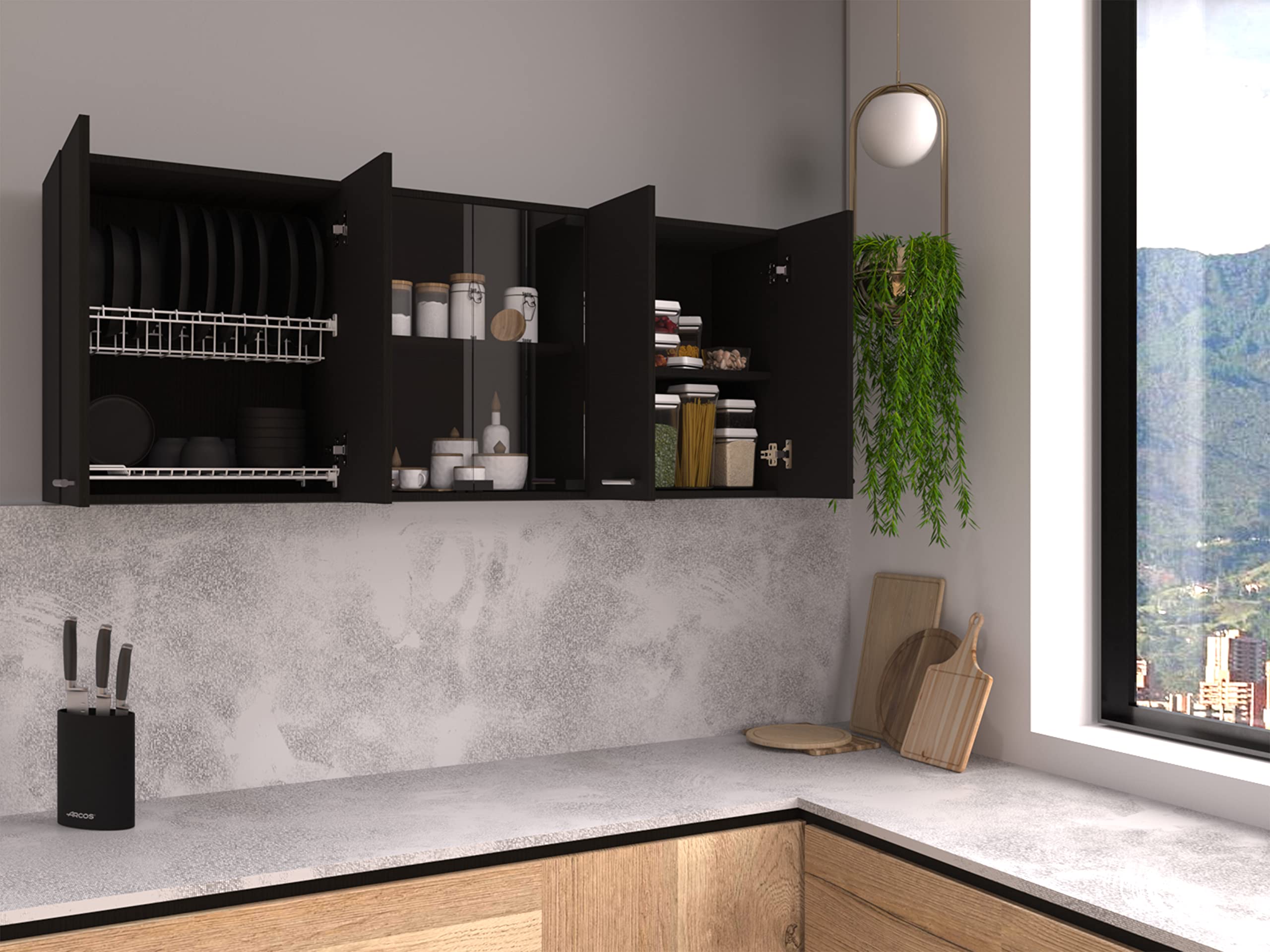 Depot E-Shop Oceana 150 Wall Cabinet - Thumbnail 2