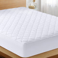 Utopia Bedding Quilted Fitted Mattress Pad (Twin Xl) - Elastic Fitted Mattress Protector - Mattress Cover Stretches Up To 16 Inc