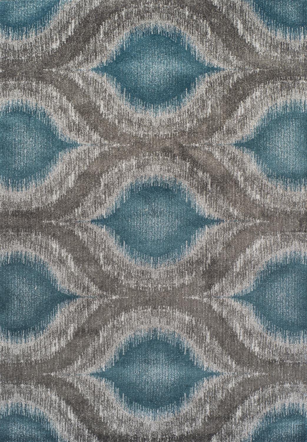 Dalyn Rugs Modern Greys Rug, 7'10&quot; X 10'7&quot;, Teal