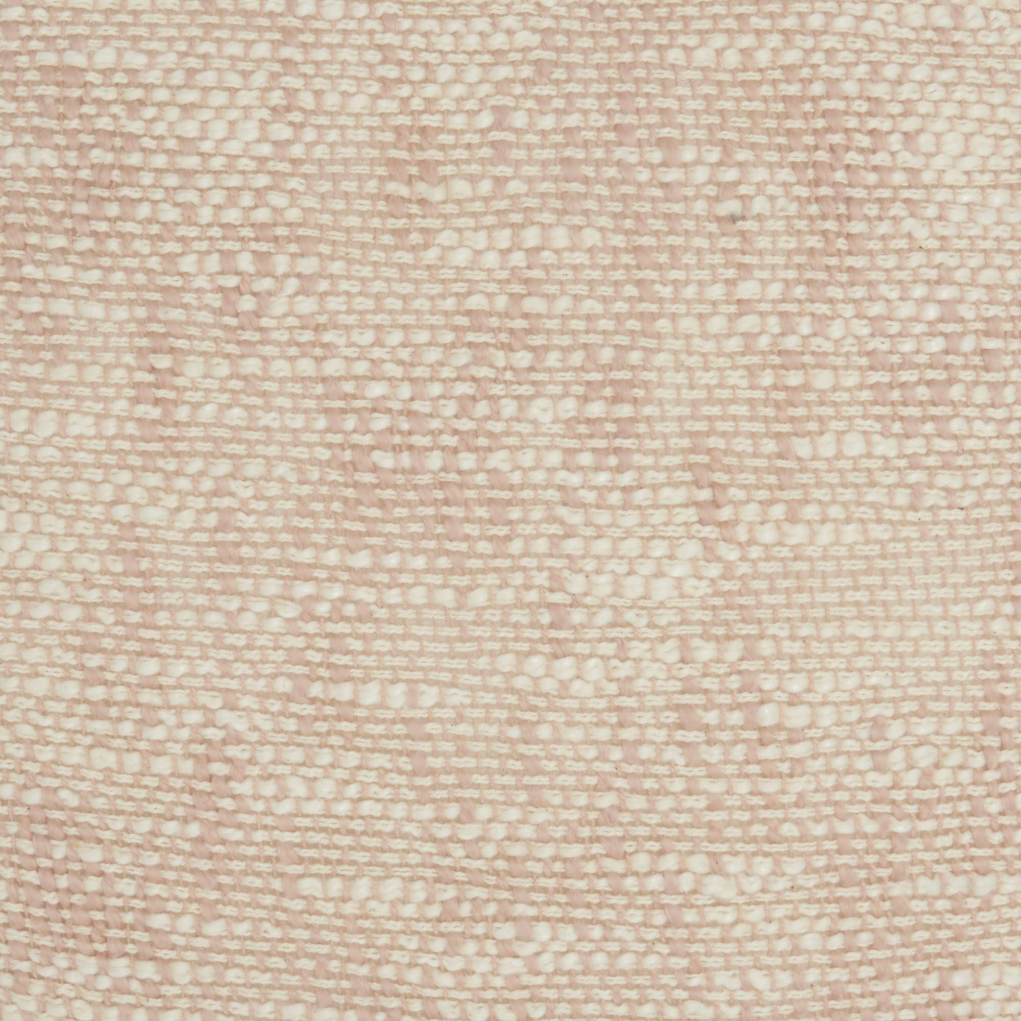 HomeRoots 100% Cotton Blush and Ivory Abstract Pattern Throw Pillow