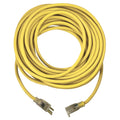 Us Wire And Cable 74100 Extension Cord, 100Ft, Yellow, 100 Foot