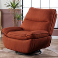 FLEXISPOT XRC7 Recliner Chair for Adults 350 LBS, Oversized Swivel Rocker Recliner Chair w/Adjustable Backrest Side Pockets, Cro