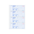Rediform Formguard Money Receipt Book, 2.75 X 7 Inch, 4X100 Receipts (8L808R)