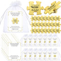 Solsew Christmas Employee Appreciation Gifts Puzzle Piece Lapel Pin Inspirational Thank You Cards for Team Coworker Staff(50 Set