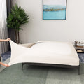 Box Spring Cover King Size - Jersey Knit & Stretchy Wrap Around 4 Sides Bed Skirt for Hotel & Home - King/Cal King, Beige