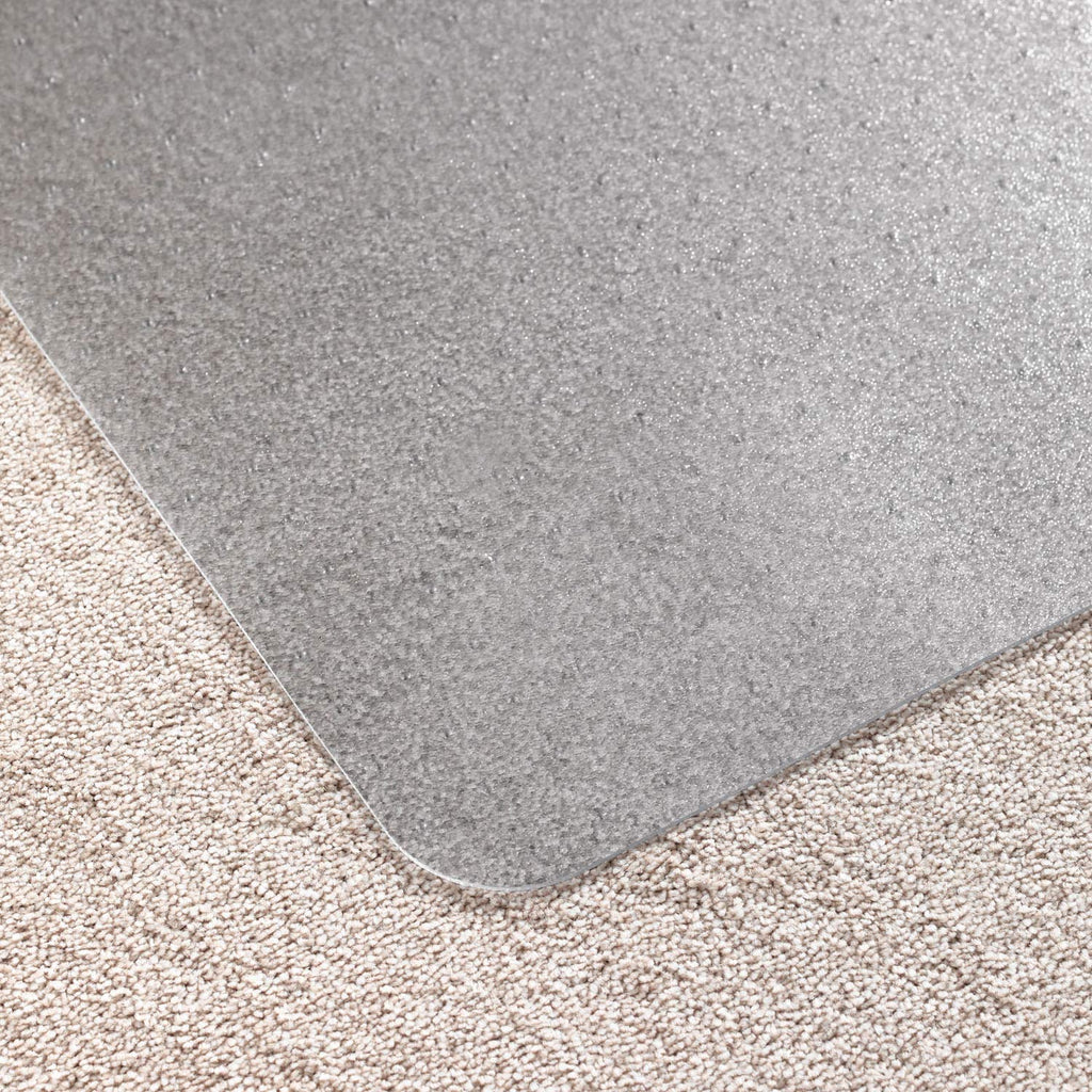 Floortex® Advantagemat® Vinyl Lipped Chair Mat for Carpets up to 3/8" - 45" x 53"