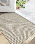 Dexi Door Mat 24'X36', Non-Slip Rubber Backing Doormats, Absorbent Thin Indoor Mats For Entryway, Washable, Captures Dirt Pati
