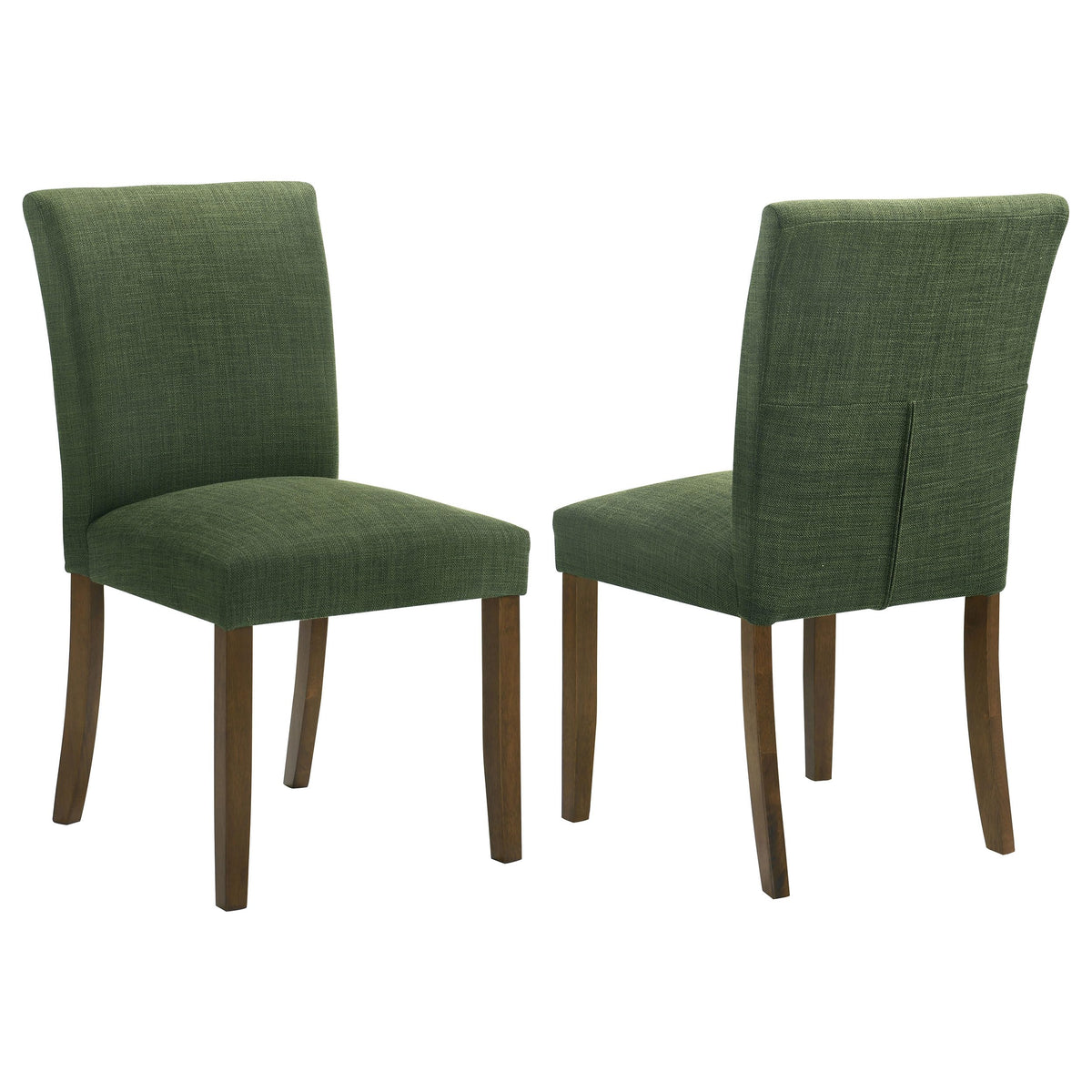 Coaster Home Furnishings Cantley Upholstered Dining Side Chair Green (Set of 2)