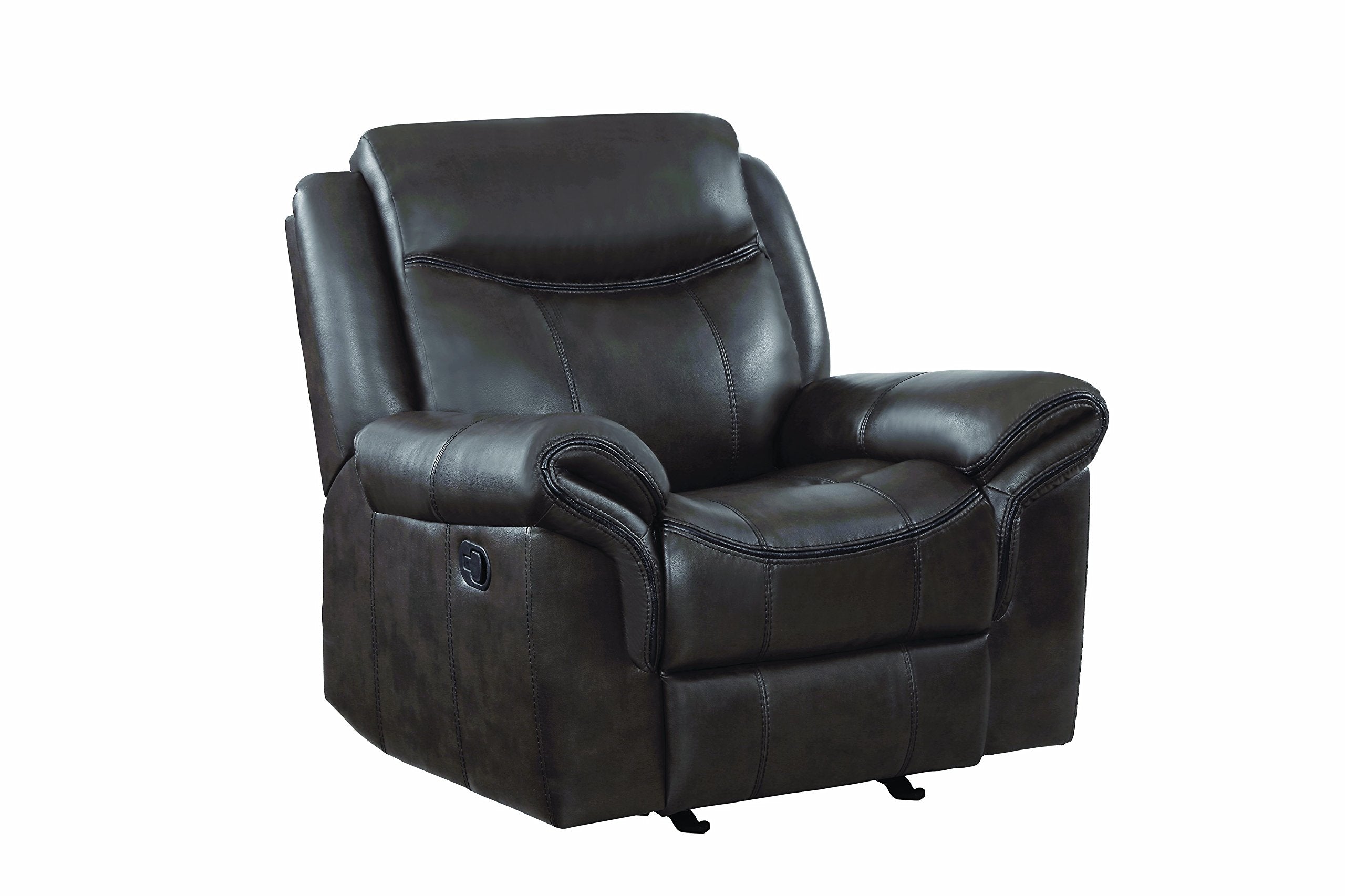 Sawyer Upholstered Glider Recliner Cocoa