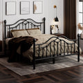 LoVinson Full Bed Frame with Headboard and Footboard, Modern Metal Platform Bed Frame Support Up to 1000LBS, Under Bed Storage, 