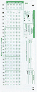 Test-100E 882 E Compatible Testing Forms (100 Sheet Pack)