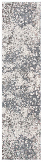 Safavieh Madison Collection Runner Rug - 2'2'' X 10', Grey & Beige, Boho Abstract Design, Non-Shedding & Easy Care, Ideal For Hi