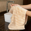MYTRIDENT Reversible Quick Dry Hand Towels | 400 GSM | 100% Cotton | High Absorbence | Ultra Soft | 2 Pc Hand Towels | 40cm X 70